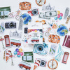 45 pcs/box Travel to the world paper sticker