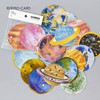 24Pcs/lot Creative Golden Animals Plants Decoration Sticker