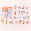 45 Pcs/Pack Mohamm Flower Stickers