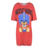 MOSCHINO TRANSFORMER BEAR MINIDRESS RED