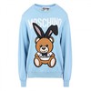 MOSCHINO PLAYBOY BEAR SWEATER SKY BLUE