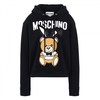 MOSCHINO PLAYBOY BEAR SWEATSHIRT BLACK