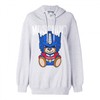 MOSCHINO TRANSFORMER BEAR SWEATSHIRT GREY