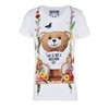 MOSCHINO BOTANICAL BEAR T-SHIRT WHITE