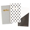 My Mind's Eye Black & White Mini Notebooks