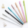 8pcs MUJI style 0.38 Metallic color simple neutral pen