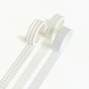 Kawaii Grid Color Washi Tape
