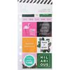 Heidi Swapp Memory Planner Cardstock Stickers - Fresh Start, Tropical
