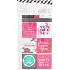 Heidi Swapp Memory Planner Cardstock Stickers - Fresh Start, Elegant