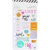 Heidi Swapp Memory Planner Cardstock Stickers - Fresh Start, Playful