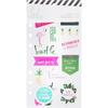 Heidi Swapp Memory Planner Cardstock Stickers - Fresh Start, Tropical