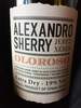 Херес Alexandro Sherry Oloroso