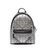 MCM Medium Stark M Odeon Studs Backpack In Silver