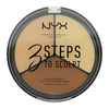 Палетка для скульптурирования `NYX PROFESSIONAL MAKEUP` 3 STEPS TO SCULPT FACE тон 02 light