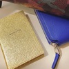 Smythson gold notebook