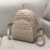 MICHAEL Michael Kors Abbey Quilted-Leather Backpack Apricot