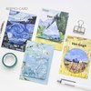 4pcs/lot Van Gogh Oil Painting Memo Pad