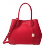 MICHAEL Michael Kors Mercer Gallery Medium Leather Tote Red