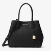 MICHAEL Michael Kors Mercer Gallery Medium Leather Tote Black