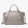 MICHAEL Michael Kors Sadie Leather Satchel Grey