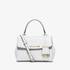 MICHAEL Michael Kors Ava Small Saffiano Leather Satchel White