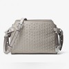 MICHAEL Michael Kors Bristol Studded Leather Crossbody Grey