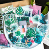60 pcs/lot vintage plant sticker