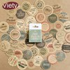 46 pcs/lot Vintage label stickers