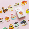 50pcs/lot sweet cake stickers