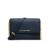 MICHAEL Michael Kors Jet Set Travel Leather Smartphone Crossbody Navy Blue
