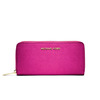 MICHAEL Michael Kors Jet Set Travel Saffiano Leather Continental Wallet Rose