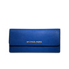 MICHAEL Michael Kors Jet Set Travel Slim Saffiano Leather Wallet Blue