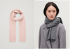 COS CASHMERE SCARF (pink or grey) - или оба :)