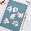 45pcs/lot Cute Forest Animals Stickers