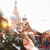 В новогоднюю Москву