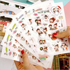 cartoon Girl paper sticker
