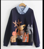 Хочу классный свитер с лисами или енотами