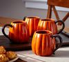 PUMPKIN FIGURAL MUG