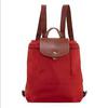 Longchamp Le Pliage Red Backpack