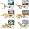 сборные деревянные модели динозавров