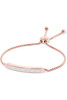 Браслет Monica Vinader Baja Skinny rose gold vermeil diamond bracelet