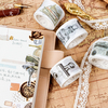 retro travel masking Tape