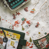 Happy Christmas diary stickers