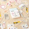 45 pcs Painting mini paper sticker