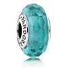 pandora791655 Murano Glass Charm Turquoise Facets