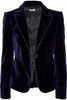Dark Blue Velvet Jacket
