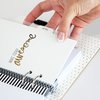 Heidi Swapp Personal Memory Planner Dividers-Clear with Gold Foil