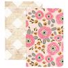 My Happy Place Pocket Traveler's Notebooks 9 х 14 см- 2 шт.- Flowers & Wood