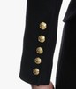 Balmain Double-breasted Wool and Cashmere Coat