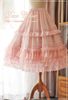 Розовая удлиняющая юбка